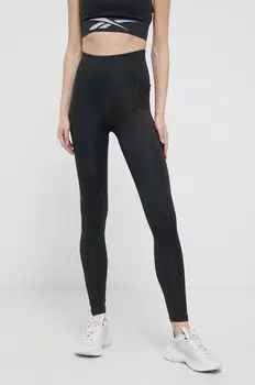 Леггинсы для тренировок Reebok, черный