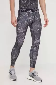 Леггинсы для тренировок Techfit adidas Performance, черный