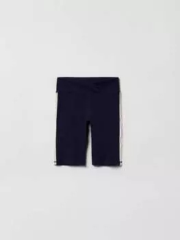 Леггинсы для велоспорта с контрастными полосками Gap, цвет dark blue