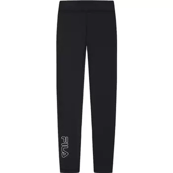 Леггинсы Dragon Series женские, цвет черный как смоль Fila