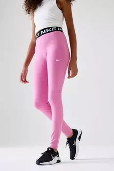 Леггинсы Dri Fit Pro с высокой талией Nike, розовый