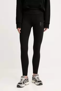 Леггинсы Ea7 Emporio Armani, черный