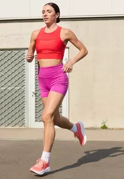 Леггинсы ELARO BIKE SHORT HOKA, розовый