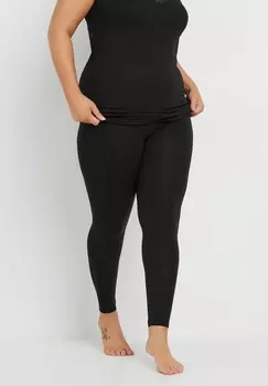 Леггинсы ELASTICATED THERMAL Yours Clothing, антрацит