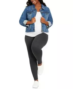 Леггинсы essential stretch для беременных больших размеров Motherhood Maternity, мульти