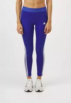 Леггинсы ESSENTIALS 3 STRIPES LEGGINGS adidas Sportswear, синий