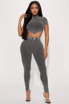 Леггинсы Fashion Nova GD2903SS, серый