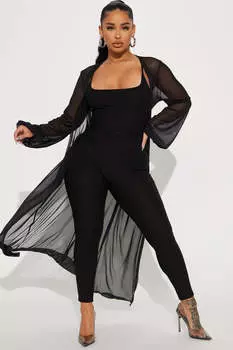 Леггинсы Fashion Nova HKTTP22252, черный