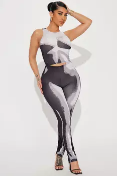 Леггинсы Fashion Nova HTP188, черный