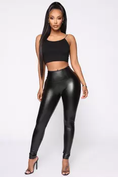 Леггинсы Fashion Nova NP3049S, черный