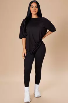 Леггинсы Fashion Nova ST7199, черный