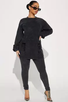 Леггинсы Fashion Nova TP16238, черный