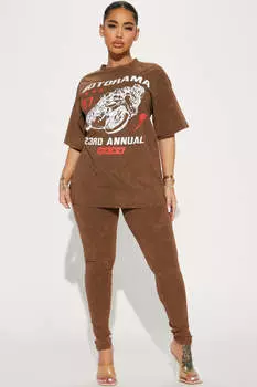 Леггинсы Fashion Nova TP16239, мокко