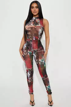 Леггинсы Fashion Nova TP16388, черный