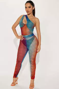 Леггинсы Fashion Nova ZAP2273N, разноцветный