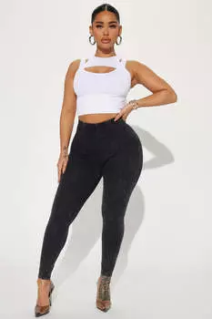 Леггинсы Fashion Nova ZDM4430DW, черный