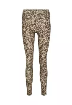 Леггинсы FAST MID WAIST Hummel, бежевый