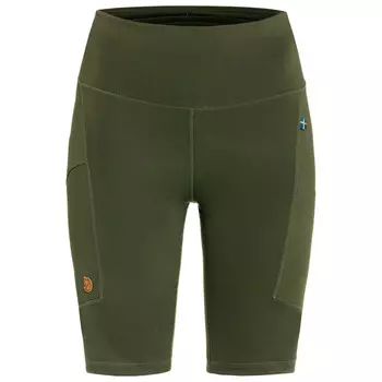 Леггинсы Fjllrven Women's Abisko Short, цвет Deep Forest