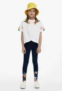 Леггинсы FLORAL Desigual, синий