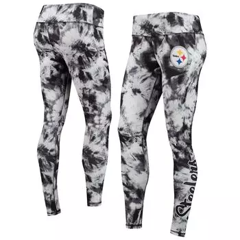 Леггинсы FOCO Pittsburgh Steelers, черный