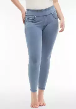 Леггинсы Freddy "NOW SKINNY YOGA" с лифтинговым и моделирующим эффектом, цвет Light Denim