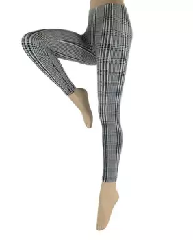 Леггинсы Галлеса на одну ногу. картины в стиле фэнтези плотностью 140 денье Hyd, белый