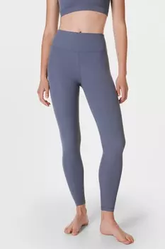 Леггинсы Glow flex rib 7/8 Sweaty Betty, синий