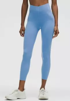 Леггинсы GLOW UP SUPER-HIGH-RISE ANKLE LENGTH lululemon, синий