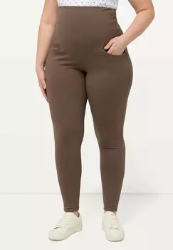 Леггинсы GROSSE GRSSEN Leggings Ulla Popken, коричневый