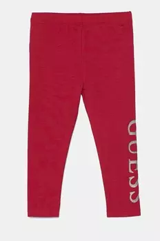 Леггинсы Guess для детей, гранатовый