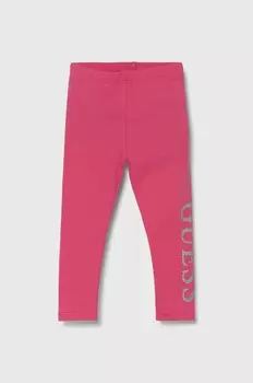 Леггинсы Guess для детей, розовый