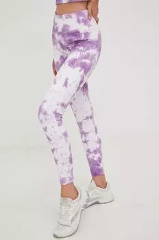 Леггинсы Guess, фиолетовый