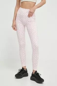 Леггинсы Guess, розовый