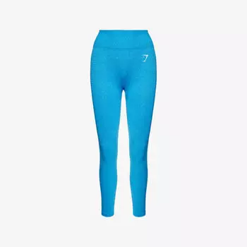 Леггинсы Gymshark бесшовные, синий