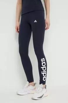 Леггинсы H07781 adidas, темно-синий