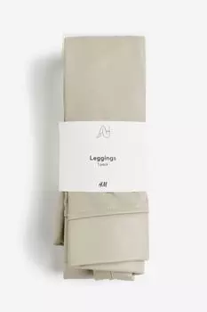 Леггинсы H&amp;M, светло-бежевый