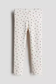 Леггинсы H&M, бежевый