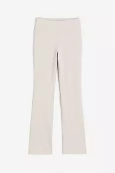 Леггинсы H&M Kids DryMove Flared Sports, светло-бежевый