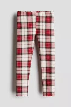 Леггинсы H&M, красный