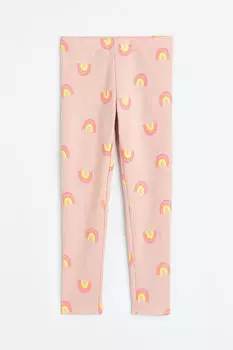 Леггинсы H&M, розовый