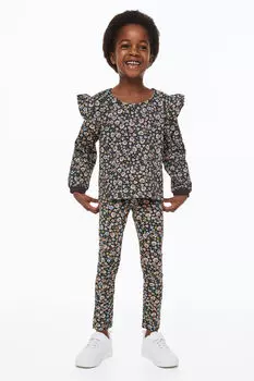 Леггинсы H&M, серый