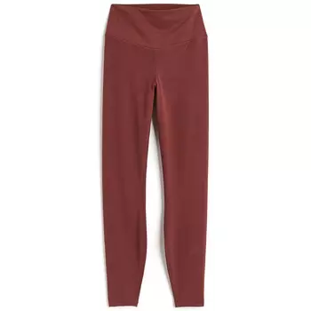 Леггинсы H&M SoftMove Sports, красно-коричневый