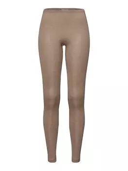 Леггинсы Hanro Woolen Silk, серо-коричневый