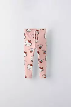 Леггинсы hello kitty and friends ZARA, розовый