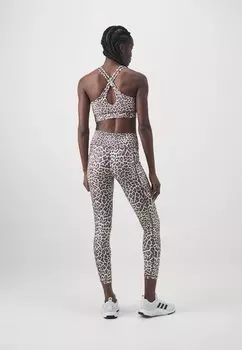 Леггинсы High Waist 7/8 Pockets DKNY, кремовый