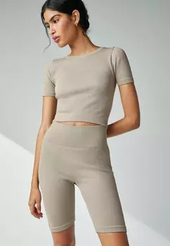 Леггинсы HIGH WAIST, REGULAR FIT Next, бежевый