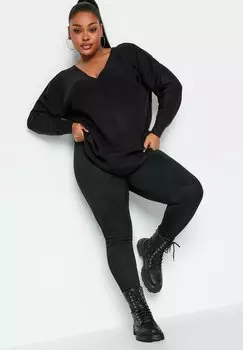 Леггинсы High Waisted Yours Clothing, черный