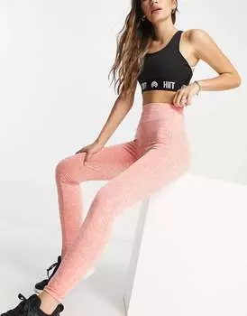 Леггинсы HIIT кораллового цвета