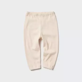 Леггинсы Honeycomb Relax UNIQLO, светло-бежевый