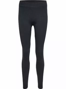 Леггинсы Hummel, цвет black beauty melange
